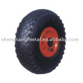 pneumatic rubber wheel PR1008 for hand trolley